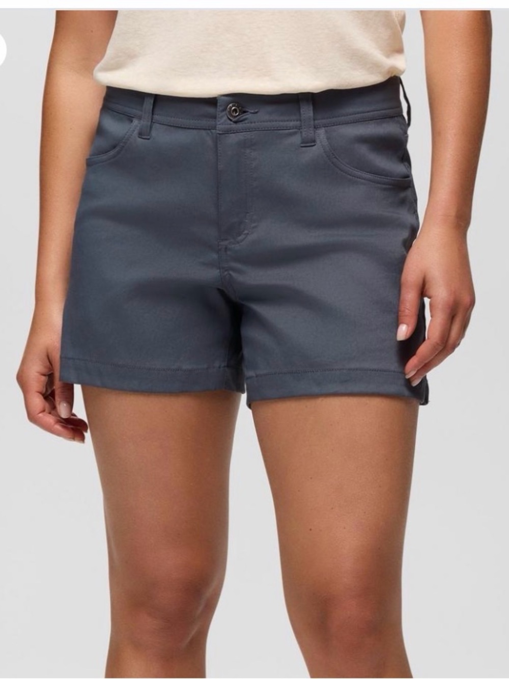 NWT Prana stretch Zion Hallie short Thundercloud